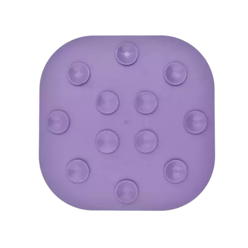 Fiboo - mata lollipop sticky - mata z przyssawkami - FIOLETOWA 2