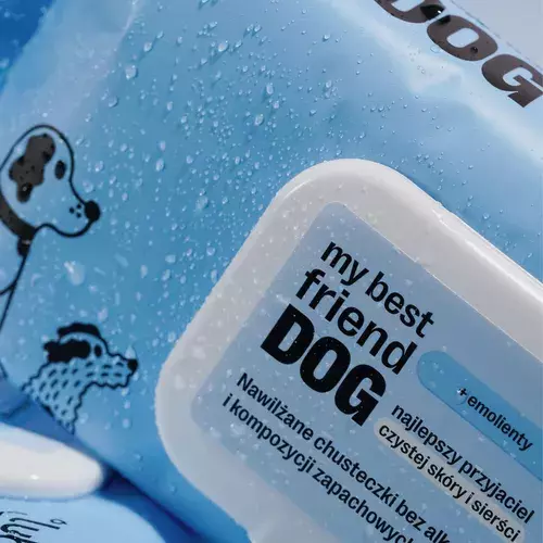 LUBA - my best friend DOG Nawilżane chusteczki do oczyszczania i ochrony skóry oraz sierści Twojego Pupila 3