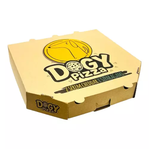 DOGY PIZZA - z serem cheddar i szparagami 2