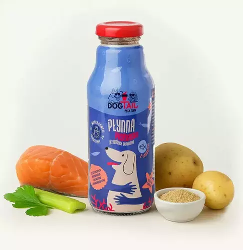 Dogtail - Psia Zupa z łososiem 280g 3