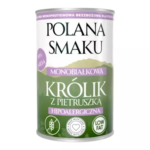Polana Smaku - Królik z pietruszką 400g 7