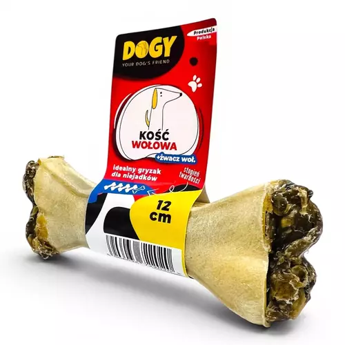 DOGY - Kość ze żwaczem 12cm 1szt 2