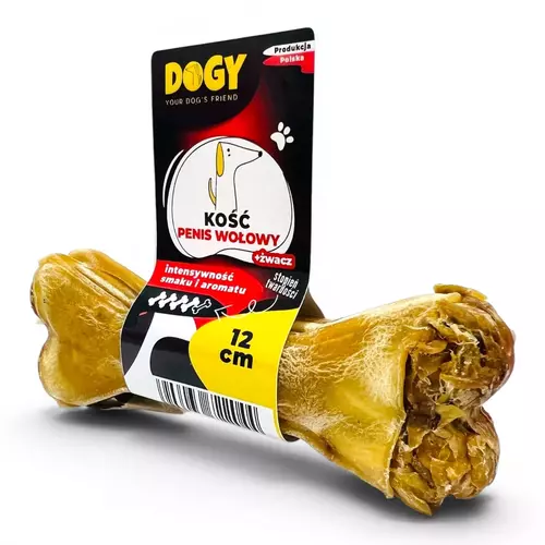 DOGY - Kość z penisem wołowym 12cm 1szt 2