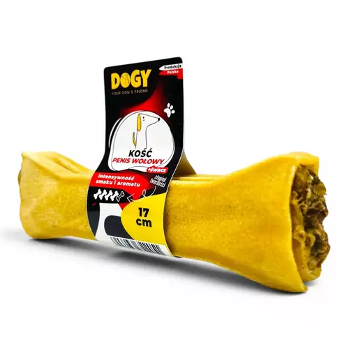 DOGY - Kość z penisem wołowym 17cm 1szt 2
