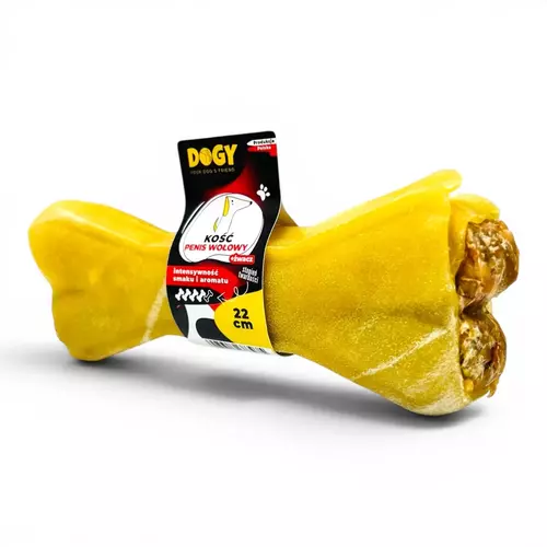 DOGY - Kość z penisem wołowym 22cm 1szt 2