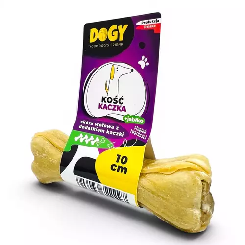 DOGY - Kość z kaczką i jabłkiem 10cm 1szt 2