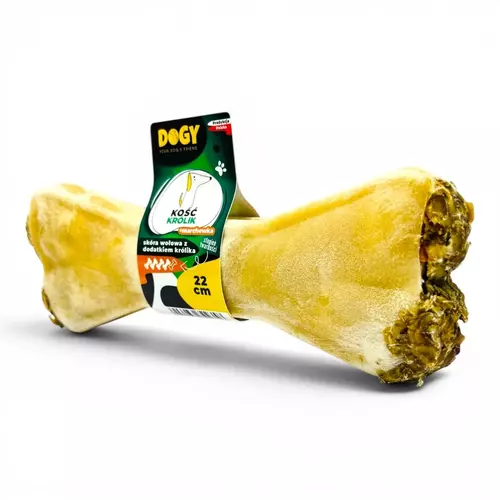 DOGY - Kość z królikiem i marchewką 22cm 1szt 2