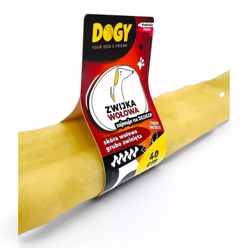 DOGY - Zwijki wołowe 40cm 1szt 2
