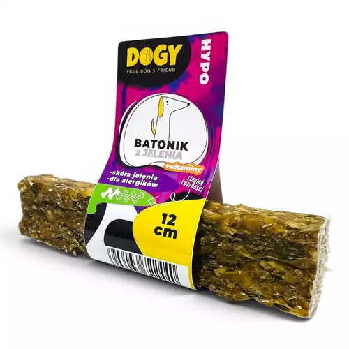 DOGY HYPO - Batonik z Jelenia z dodatkiem witamin 12cm 1zt 2
