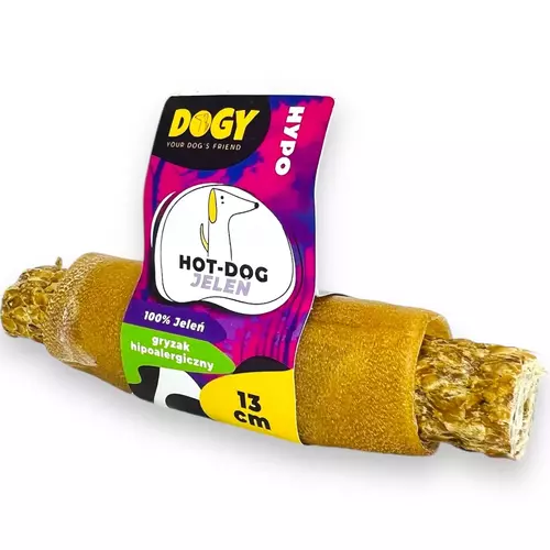 DOGY HYPO - Hot-Dog z Jelenia 13cm 1szt 5