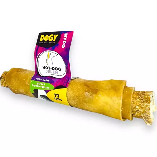 DOGY HYPO - Hot-Dog z Jelenia 17cm 1szt 5