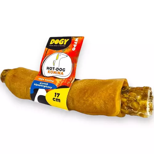 DOGY HYPO - Hot-Dog z Koniny 17cm 1szt 6