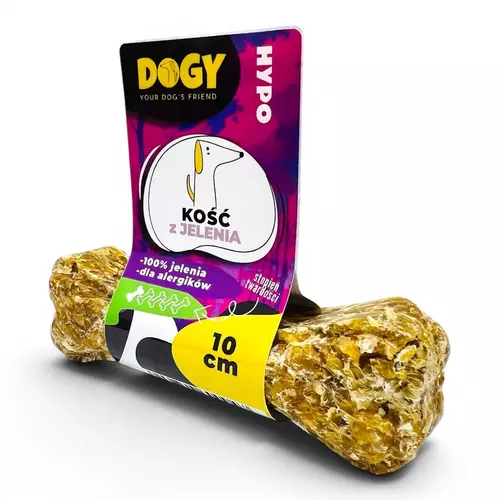 DOGY HYPO - Kość z Jelenia 10cm 1szt 2