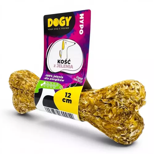 DOGY HYPO - Kość z Jelenia 12cm 1szt 2