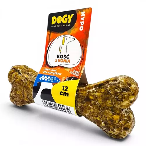 DOGY HYPO - Kość z Koniny 12cm 1szt 2