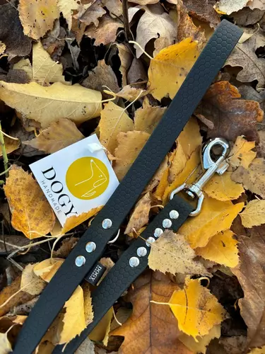 DOGY Handmade -  Smycz Hexa Czarna 3m 10mm 2