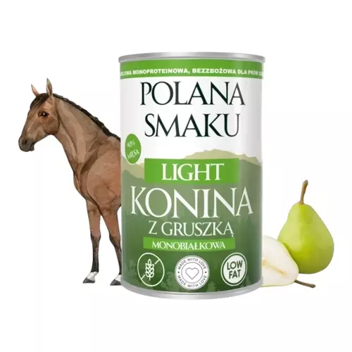 Polana Smaku - LIGHT Konina z Gruszką 400g 2
