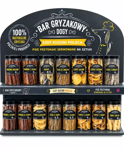 BAR GRYZAKOWY DOGY - Mini Zwijki 450g (ok. 30szt) 6