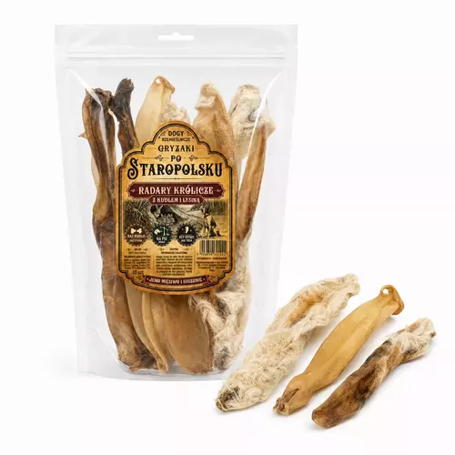 DOGY Rzemieślnicze - Gryzaki Po Staropolsku - RADARY KRÓLICZE Z KUDŁEM i ŁYSINĄ 250g 4