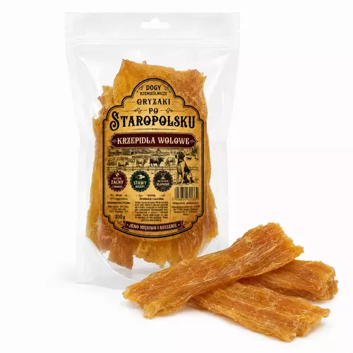 DOGY Rzemieślnicze - Gryzaki Po Staropolsku - KRZEPIDŁA WOŁOWE 200g 4