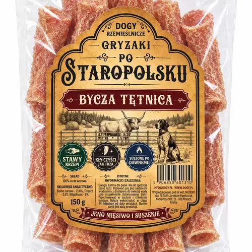 DOGY Rzemieślnicze - Gryzaki Po Staropolsku - BYCZA TĘTNICA 150g 3