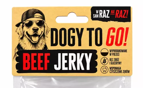DOGY TO GO! - Beef Jerky 4szt 3