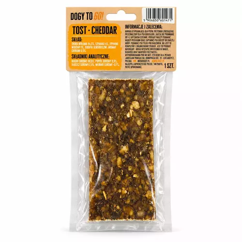 DOGY TO GO! - Tost Cheddar 1szt 2