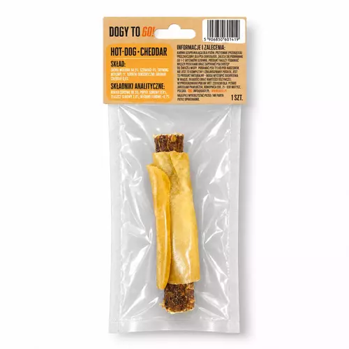 DOGY TO GO! - Hot-Dog Cheddar 13cm 1szt 2