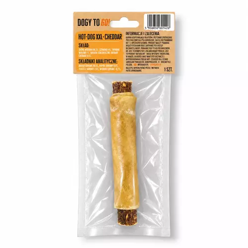 DOGY TO GO! - Hot-Dog Cheddar XXL 17cm 1szt 2