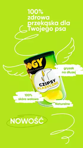DOGY - Czipsy Klasyczne 120g 2