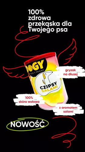 DOGY - Czipsy Salami 120g 2