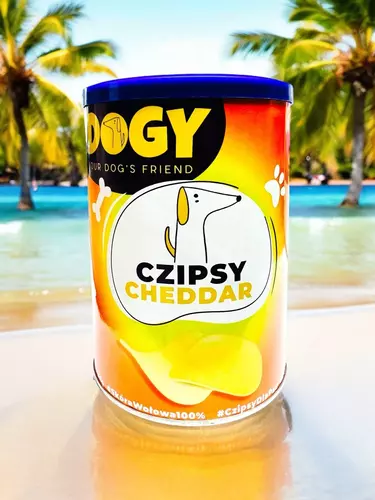 DOGY - Czipsy z serem Cheddar 120g 5