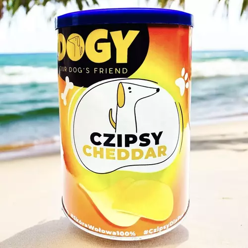 DOGY - Czipsy z serem Cheddar 120g 3
