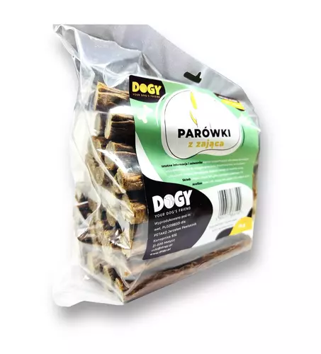 DOGY - Parówki z zająca 1kg 3