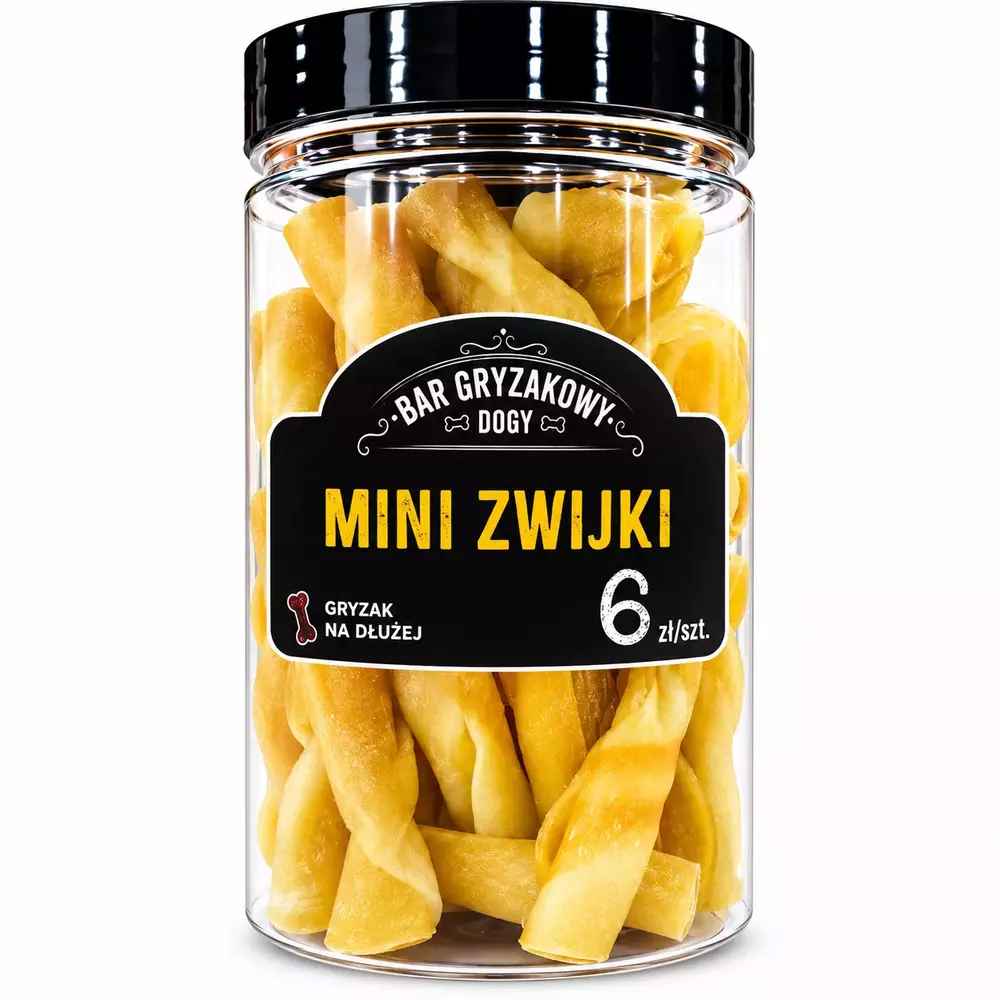 BAR GRYZAKOWY DOGY - Mini Zwijki 450g (ok. 30szt) 1