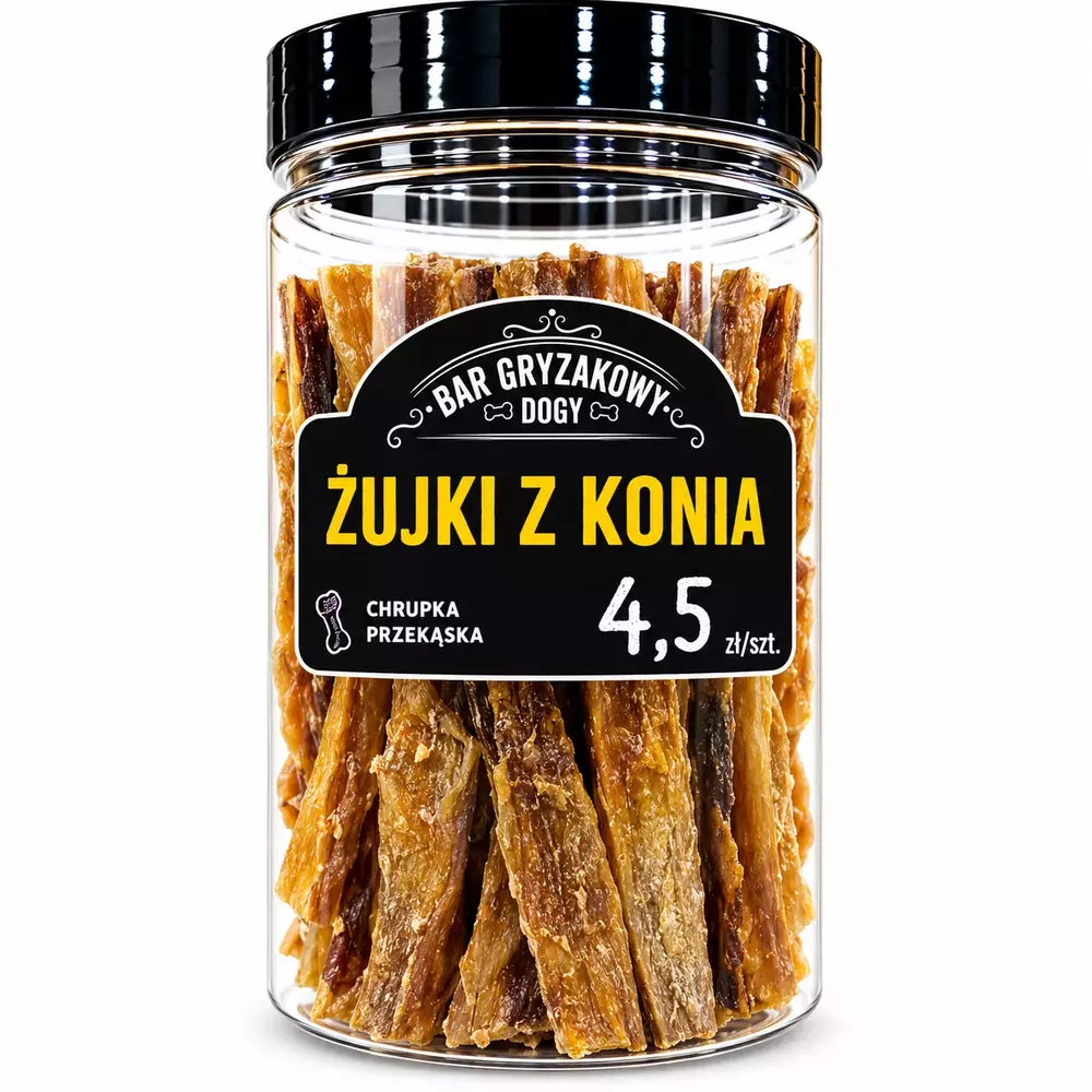 BAR GRYZAKOWY DOGY - Żujki z Konia 50szt 1