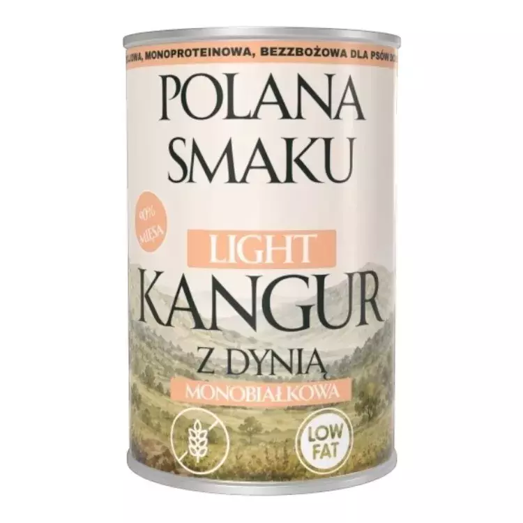 Polana Smaku - LIGHT Kangur z dynią 400g 1