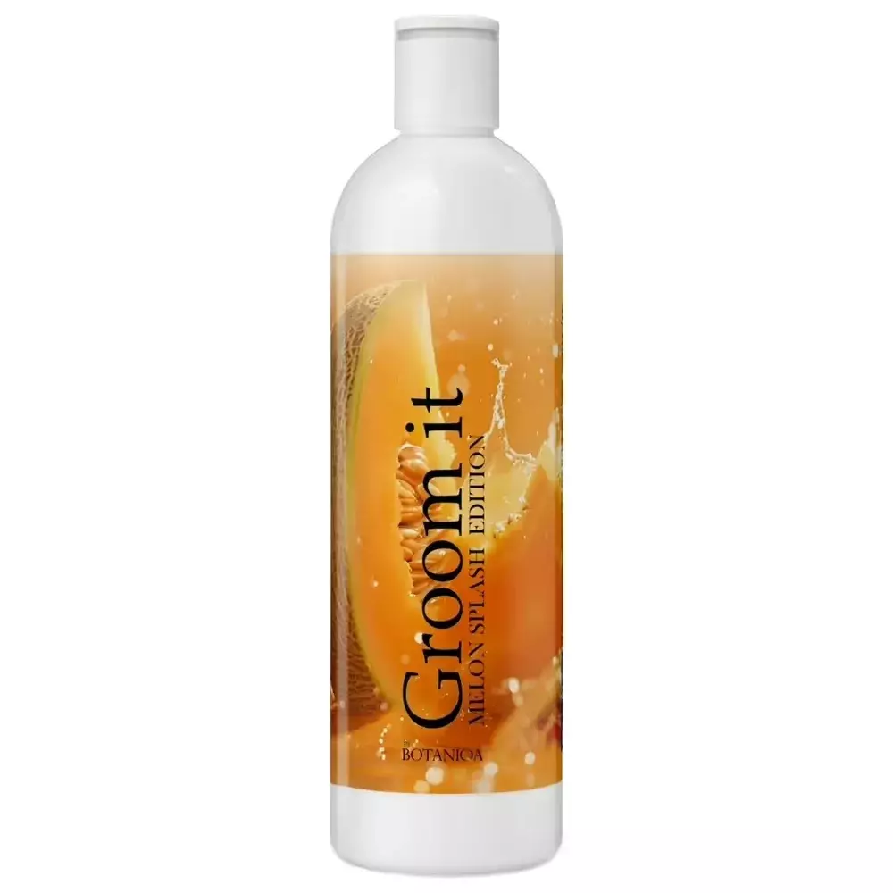 Botaniqa - Groom It Shampoo Melon Slash  473ml - profesjonalny szampon dla psa o pachnący melonem! 1