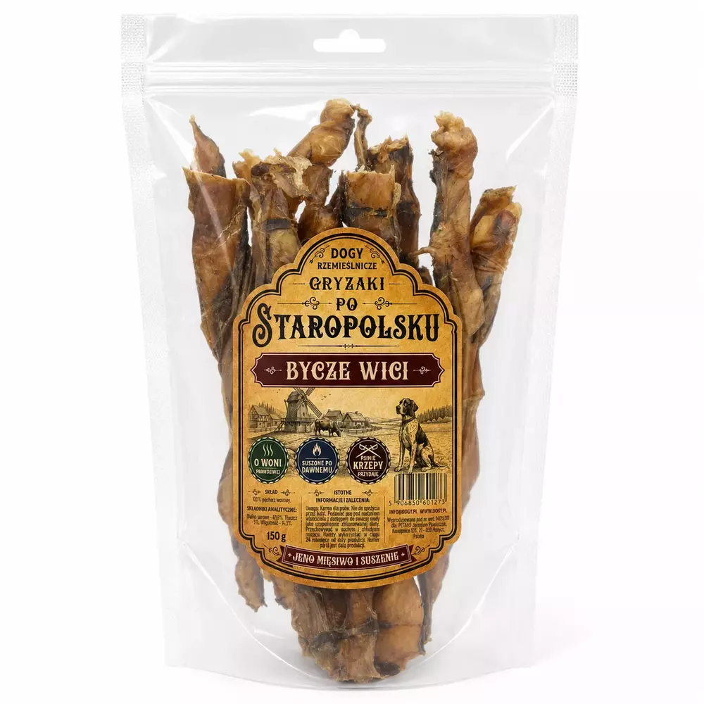 DOGY Rzemieślnicze - Gryzaki Po Staropolsku - BYCZE WICI 150g 1