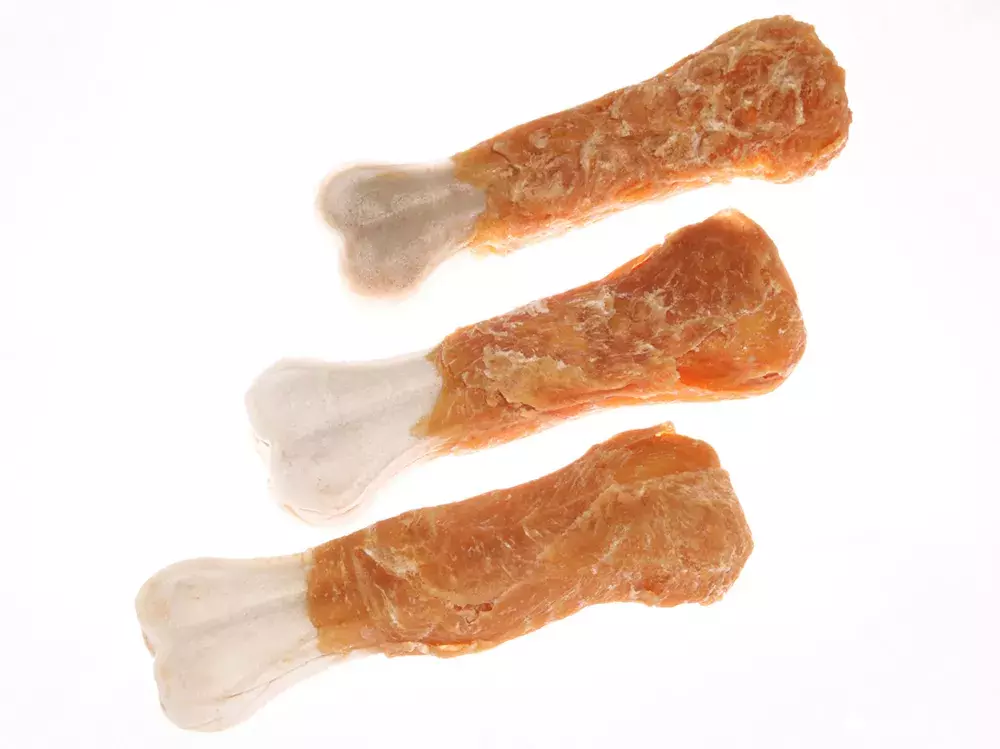 Alda - Kość prasowana z kurczakiem 13cm 1