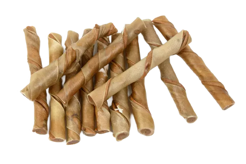 Magnum - Rurka nadziewana rawhide naturalna 40szt 1