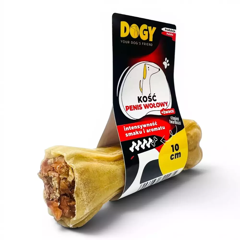 DOGY - Kość z penisem wołowym 10cm 1szt 1