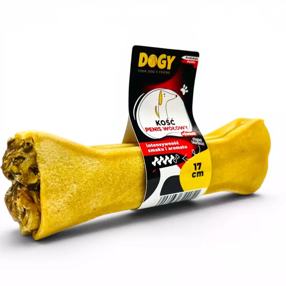DOGY - Kość z penisem wołowym 17cm 1szt 1