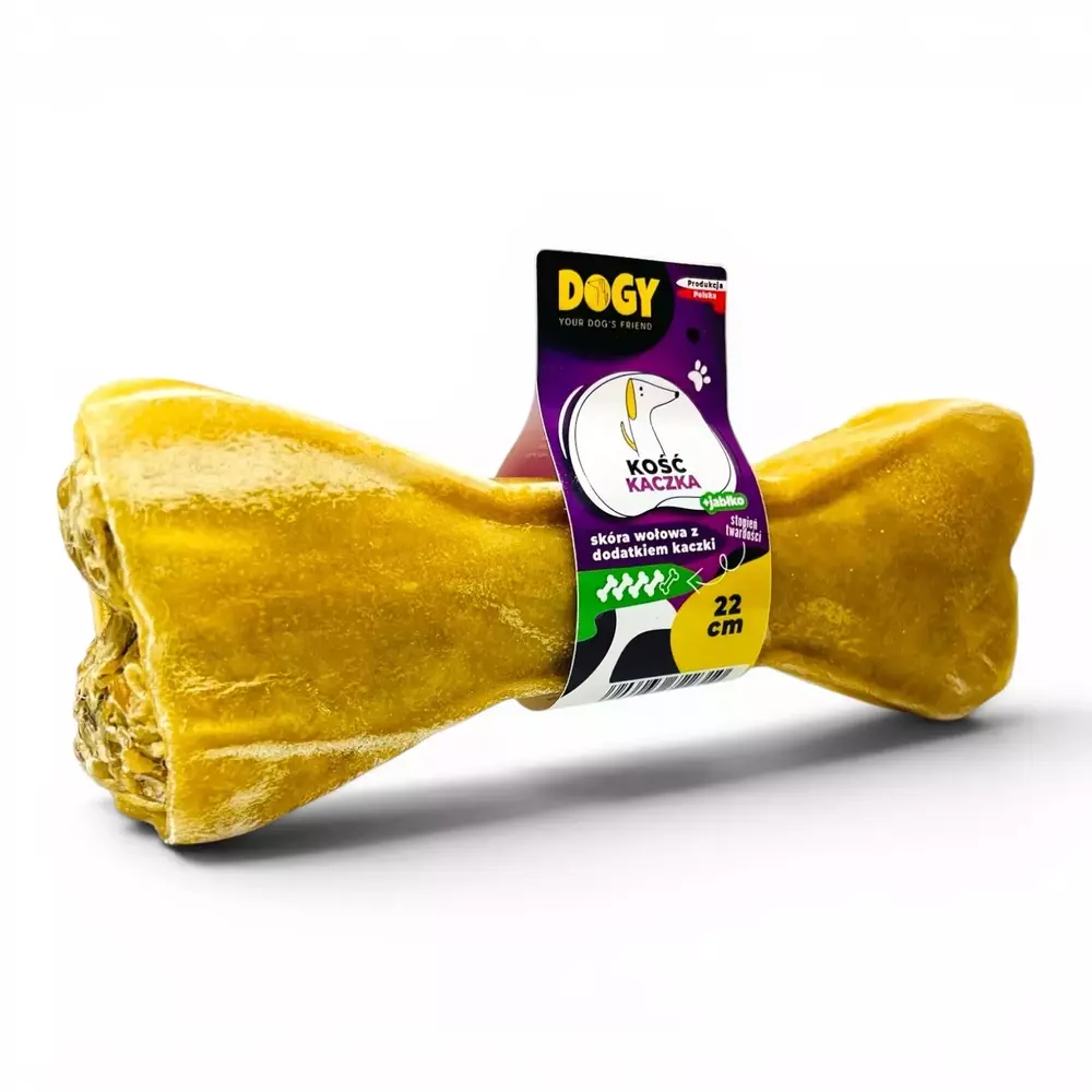 DOGY - Kość z kaczką i jabłkiem 22cm 1szt 1