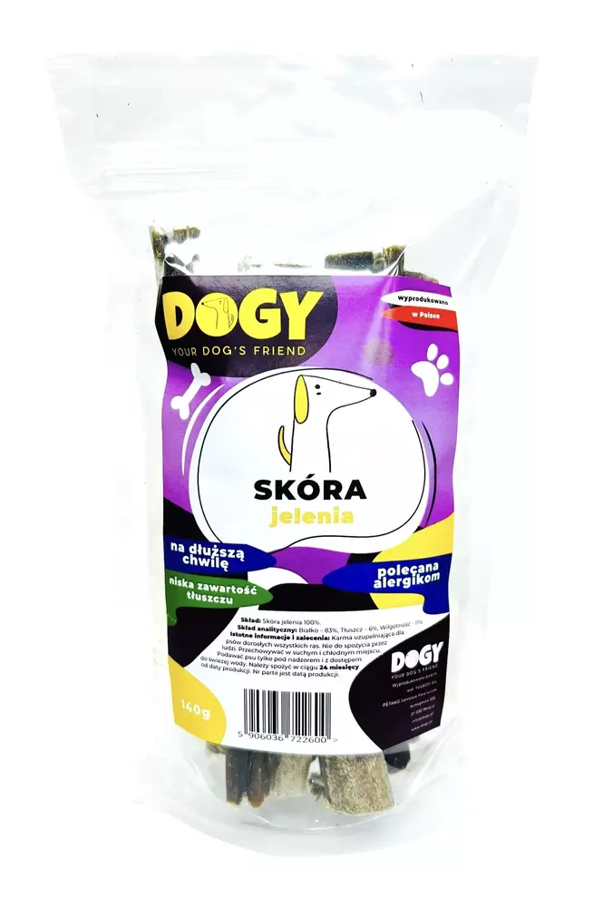 DOGY - Skóra Jelenia 140g 1