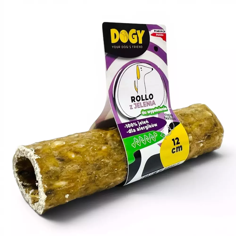 DOGY - ROLLO z Jelenia 12cm 1szt 1