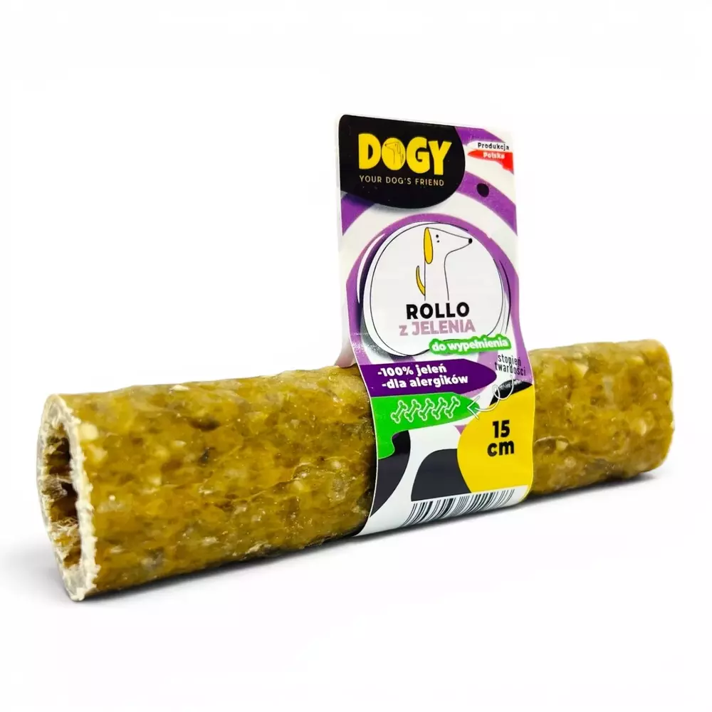 DOGY - ROLLO z Jelenia 15cm 1szt 1