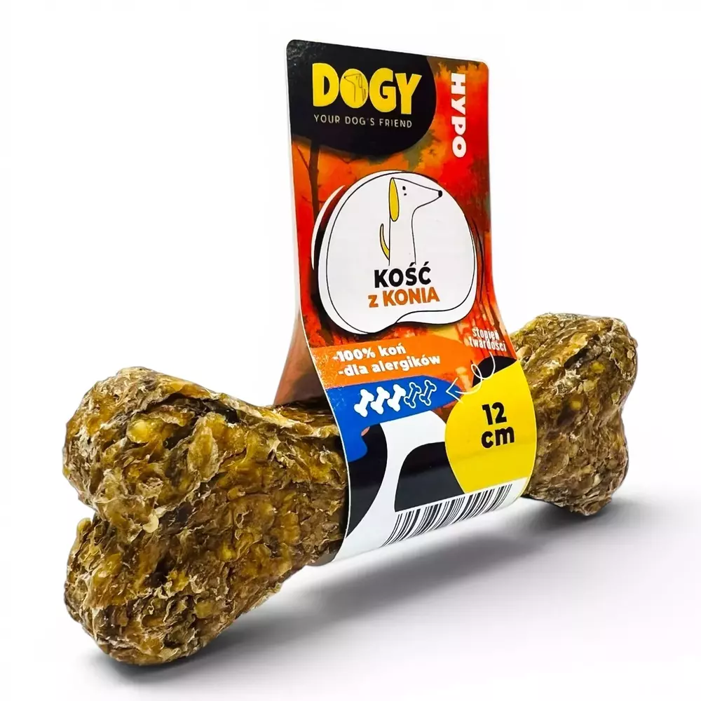 DOGY HYPO - Kość z Koniny 12cm 1szt 1