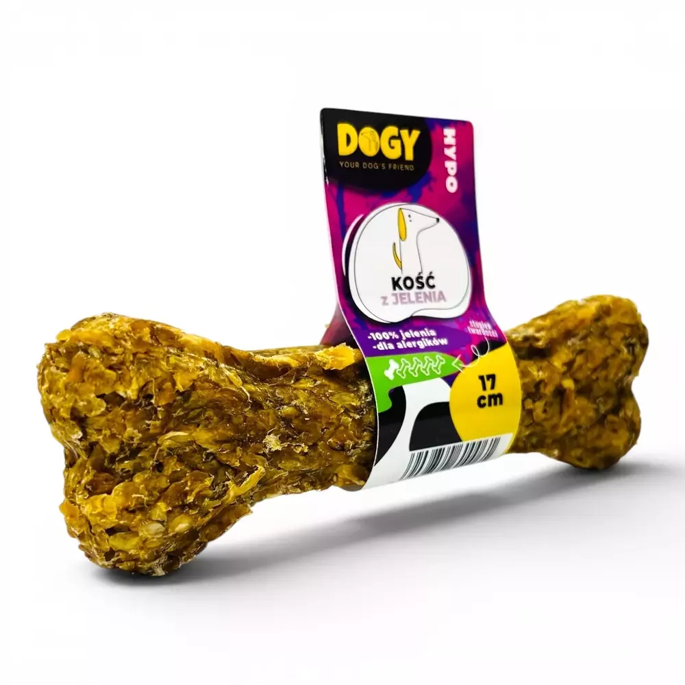 DOGY HYPO - Kość z Jelenia 17cm 1szt 1