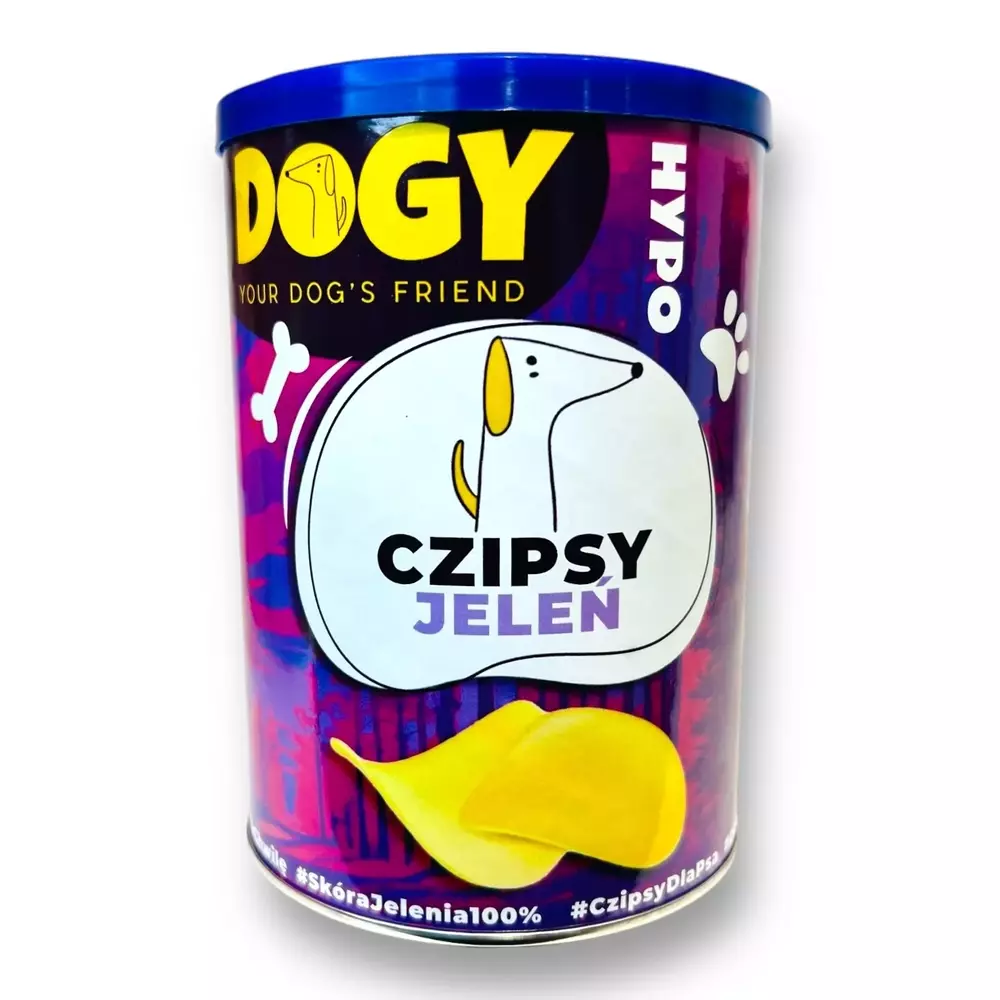 DOGY HYPO - Czipsy z Jelenia 75g 1